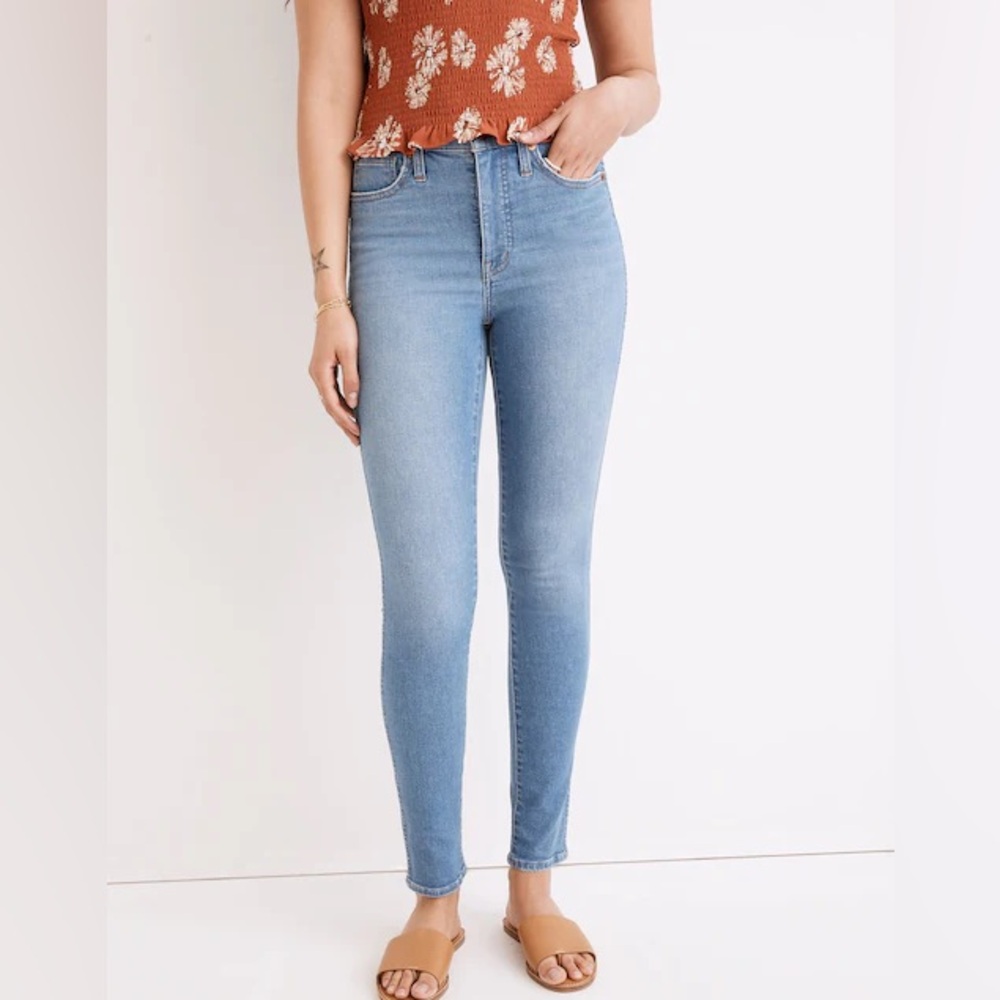 Madewell high rise skinny curvy jeans